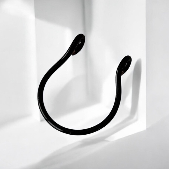 5 For $25💫Alternative Black Nose Ring Septum - Picture 1 of 4